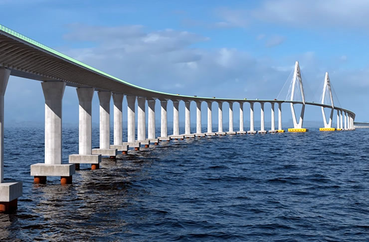 Divulgado possível valor do pedágio da Ponte Salvador-Itaparica.