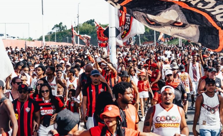 Vitória anuncia promoção de ingressos a R$ 30 para confronto contra o Juventude