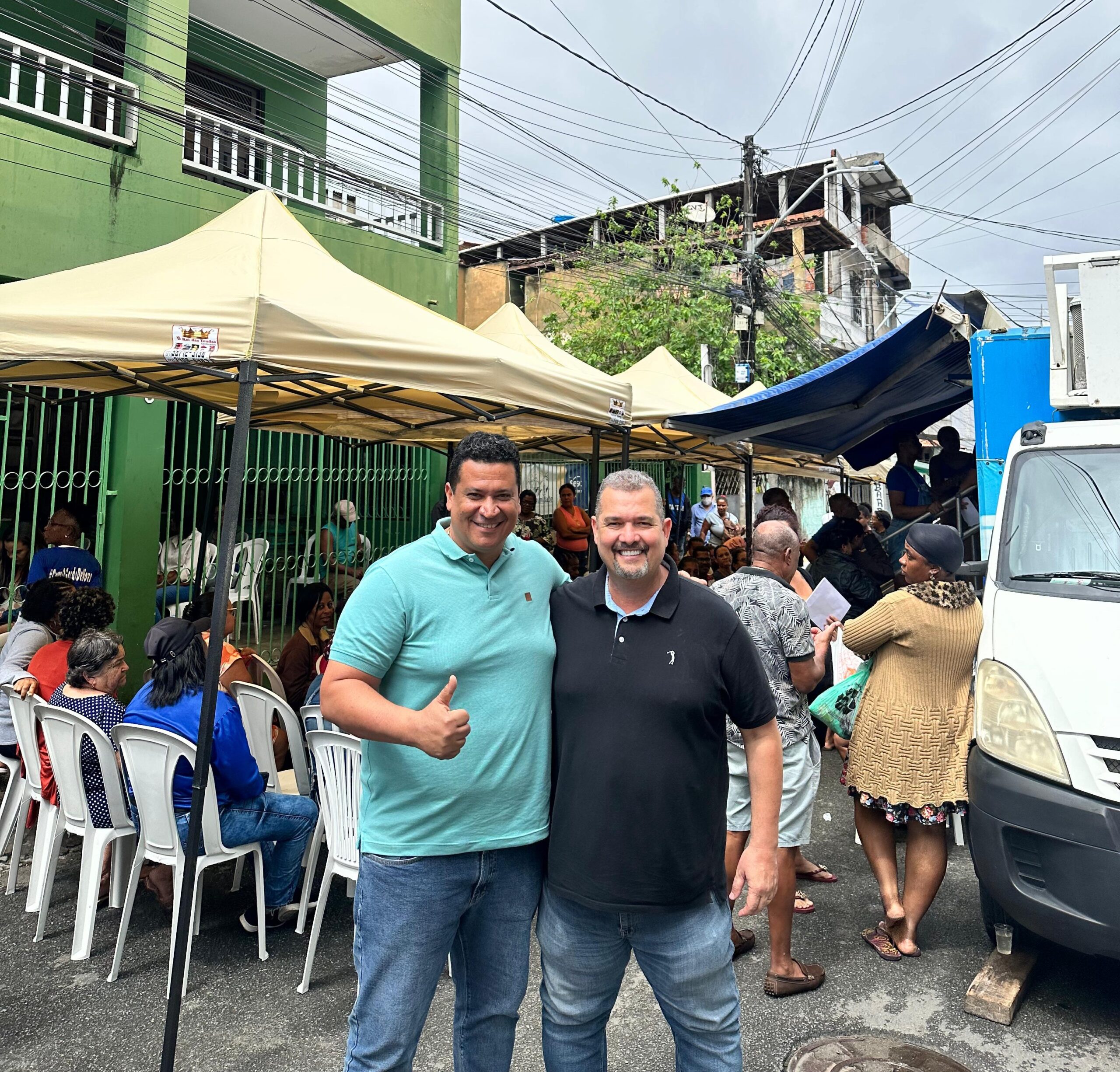 Gordinho da Favela e Gildo Baleia promovem Ação de Saúde neste domingo (17), em São Caetano/Salvador