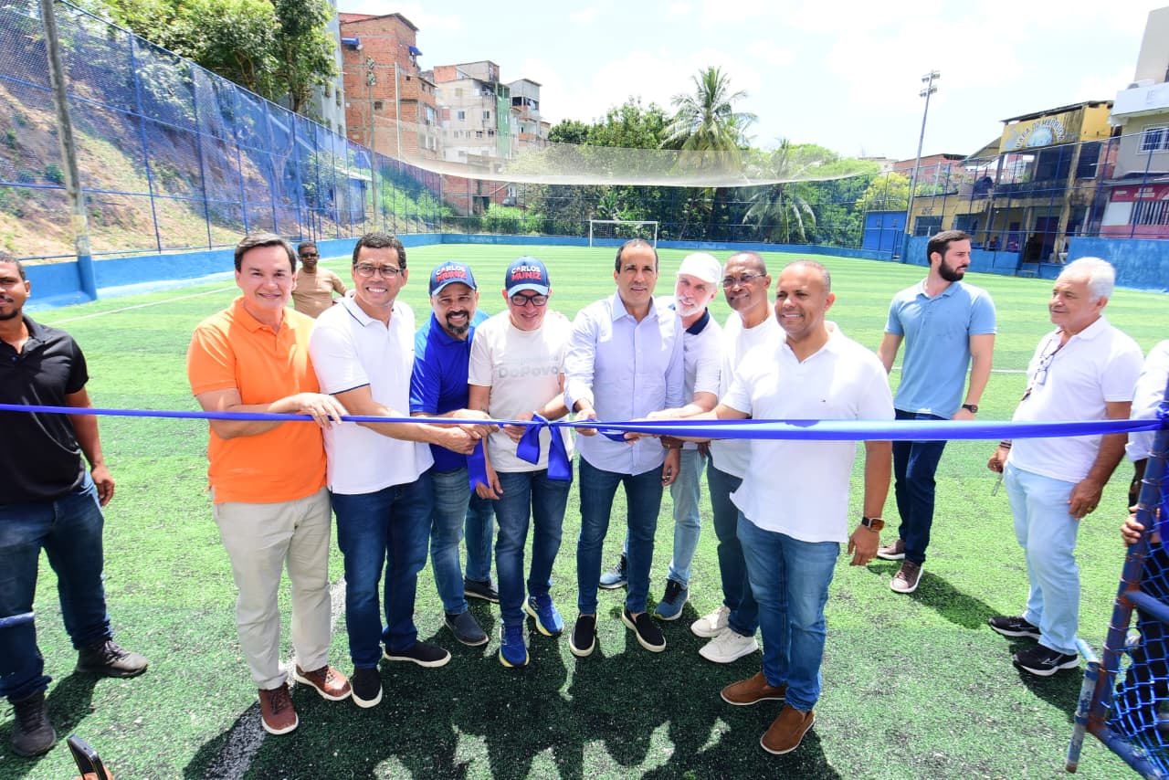 Prefeitura amplia acesso à prática esportiva em São Rafael após entrega de nova arena com grama sintética